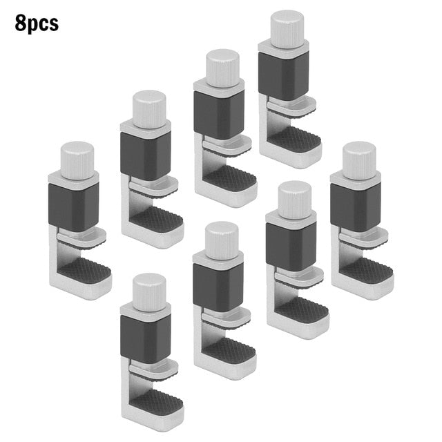 8PCS/Lot Adjustable Metal Clip Fixture