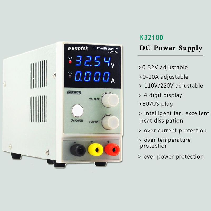 Mini Adjustable Digital DC Power Supply for Electonic Repair