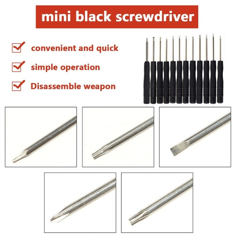 12 pcs/set Mini Screwdriver