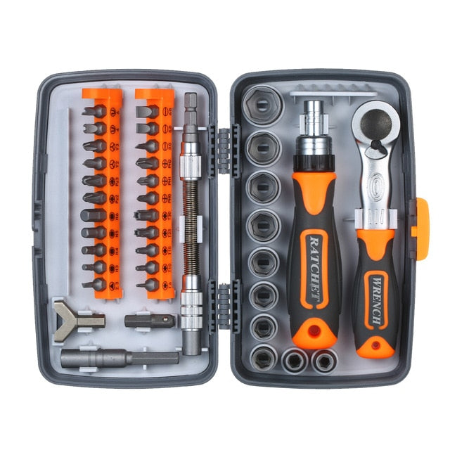 38pc Precision Ratchet Screwdriver for Laptops and Watch