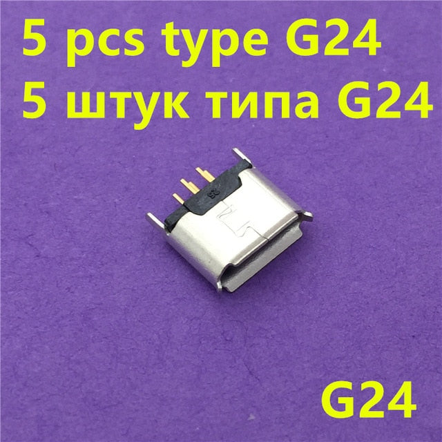 20Models Micro USB 5pin Female Connectors For Mobile Jack