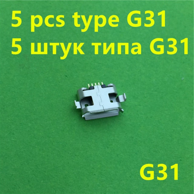 20Models Micro USB 5pin Female Connectors For Mobile Jack